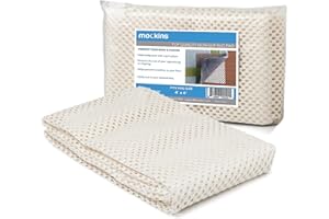 Nevlers Non Skid Rug Pad 4x6 ft | Extra Thick Rug Gripper | Premium Non Slip Rug Pads | White Runner Rug Pad |Reversible Area Rug Pad Gripper | Anti Slip Rug Pad |Customizable Rug Mats for Under Rugs