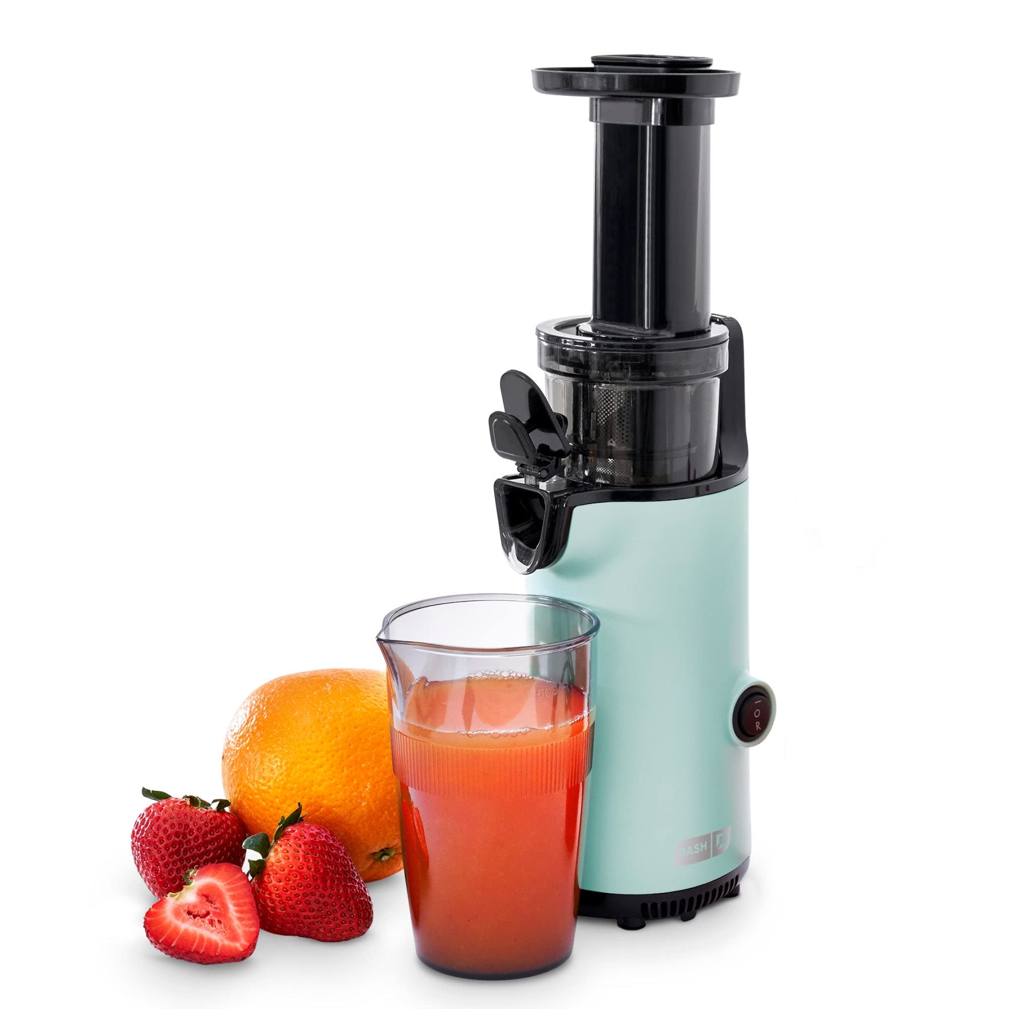Photo 1 of Dash Compact Cold Press Power Juicer - Aqua