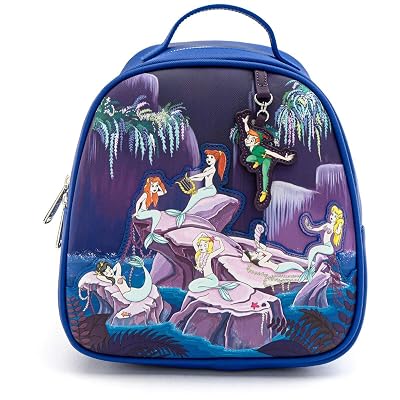 Sac à Dos Loungefly PETER PAN - Fée Clochette - Cuir Vert - Petit Modèle - Neuf Avec Étiquettes - Disney