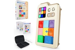 Super Slide Puzzle Games, Original 1000+ Challenges & 3 Modes, Brain Teaser Puzzles, Fun Handheld Unblocking Logic Games Toys