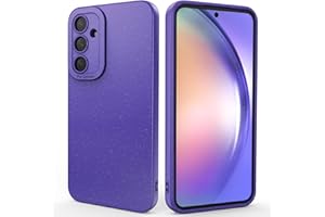 MWPVKX Samsung Galaxy s23 Fe Case: Liquid Silicon Protective Military, Grade Armor Samsung s23 fe Case,Heavy Duty Protection Phone Cases (Dark Purple)