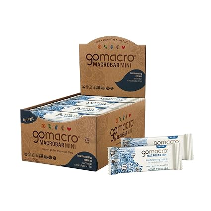 gomacro oatmeal chocolate chip bars