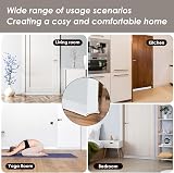 YOUSHARES Door Draft Excluder Silicone 39in White - Bottom Seal view 7