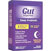 Sleep Probiotic for Men &amp; Women, Slows Down Digestive Aging, Supports Sleep and Recovery, Promotes Healthy Gut, Vegan, Gluten Free &amp; Soy Free, 3 Billion CFU, 30 Caplets