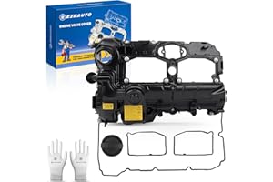 Ezexpreze 2.0L Turbo N20 Engine Valve Cover with Oil Filler Cap & Gasket & Bolts Compatible with 2012-2018 BMW 228i 320i 328i