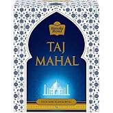Brooke Bond Taj Mahal Tea, Loose Black Tea Leaves for Chai, 1kg (35.3 oz) | Rich &amp; Flavorful Indian Chai Patti, About 500 Cups, Brew with Milk for Milk Tea or Masala Chai, Premium Since 1966
