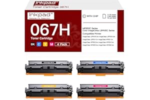 067H Toner Cartridges Compatible Replacement for Canon 067H CRG-067H 067-H Work with Canon imageCLASS LBP632Cdw LBP633Cdw LBP