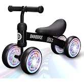 Bobike Baby Balance Bike Toys for 12-36 Months Kids Toy Boy and Girls Gifts Toddler Best First Birthday Gift Children Walker No Pedal Infant 4 Wheels Bicycle