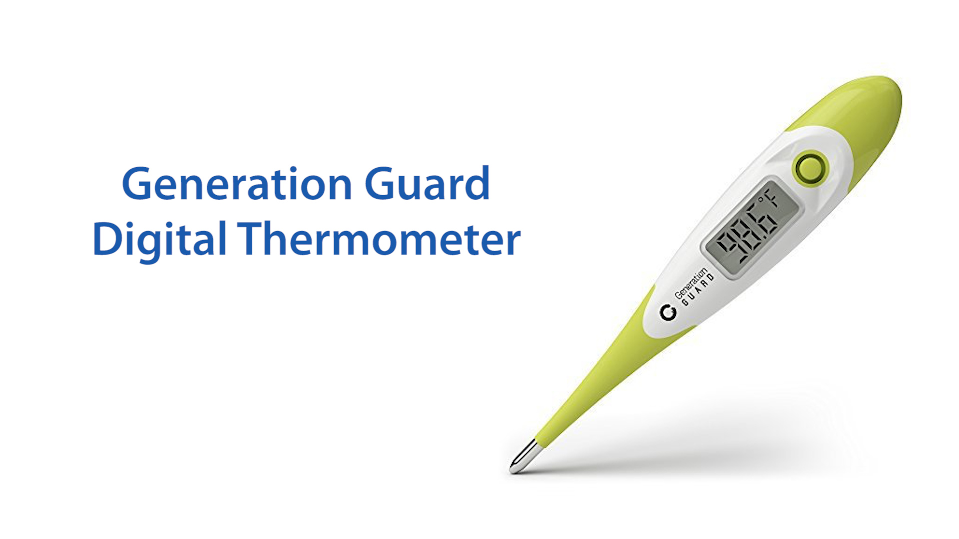 Clinical Digital Thermometer Best to Read & Monitor Fever Temperature