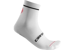 CASTELLI Men’s Entrata 9 Sock, Performance Cycling Apparel Sock, Moisture Wicking with Midfoot Support Band for Road Biking