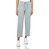 SLIM-SATION Womens Drawstring Elastic Waist Pull on Lounge Ankle Pant