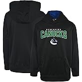 Outerstuff NHL Kids Youth 4-20 Power Play Logo Pullover Performance Hoodie Sweatshirt