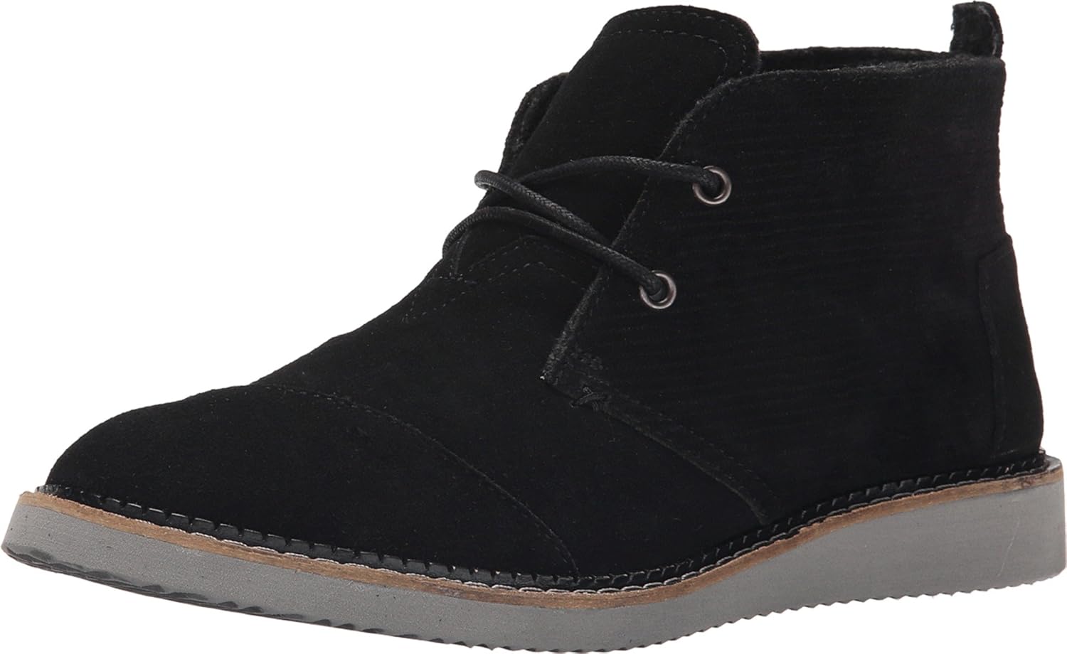toms black chukka boots