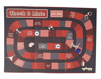 Oye Happy Adult Board Game for Couples with a Booklet of Naughty Dares for Bedroom