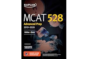 MCAT 528 Advanced Prep 2019-2020: Online + Book (Kaplan Test Prep)
