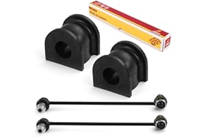 Metrix Premium Chassis Parts - 4 PC L/R Front Sway Bar Stabilizer End Link & Front Stabilizer Bar Bushing Kit Fits 2005-2013 Honda Odyssey, Replacement K750304, K90554, Made in Europe