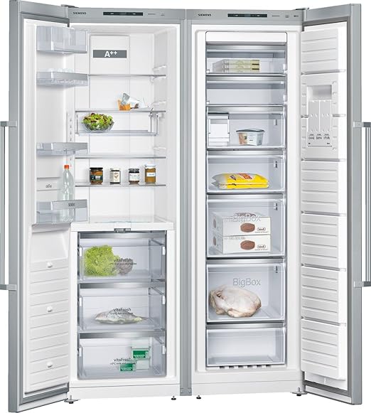 Siemens KA99FPI30 nevera puerta lado a lado - Frigorífico side-by ...