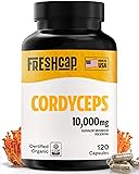 FreshCap Mushrooms Cordyceps Mushroom Capsules