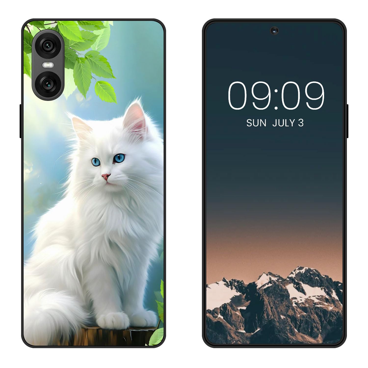 WUACYEAMING for Sony Xperia 10 VI Cute Case,Soft