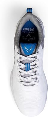 Callaway GTX Waterproof Spikeless Golf Shoes White Blue UK 9 view 5