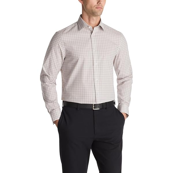 Amazon.com: Calvin Klein Men's Dress Shirt Slim Fit Non Iron Herringbone :  Clothing, Shoes & Jewelry