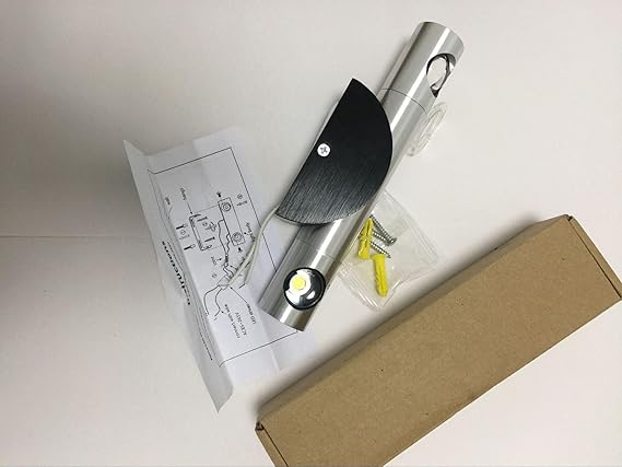 2w Moderne Led Wandleuchte Mit Streulicht Spray Unten Amazon De Beleuchtung