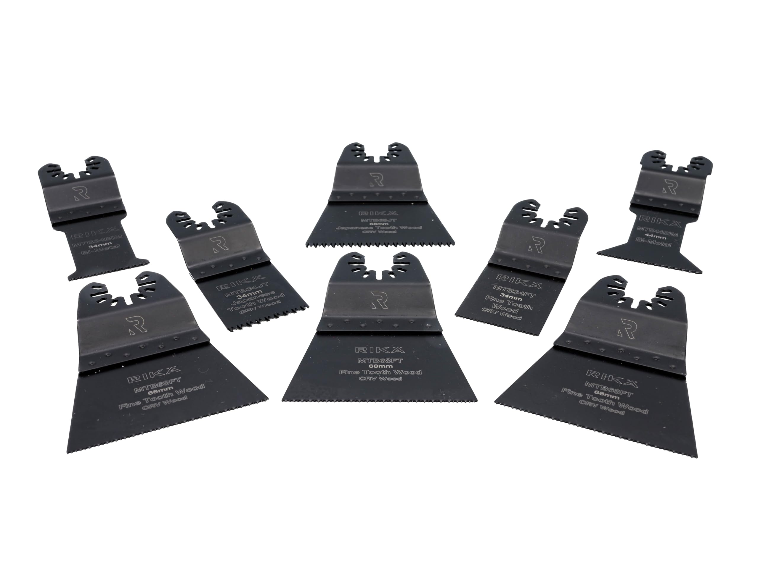 Rikä Multi Tool Blade Set 8pc MTB8SET