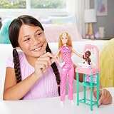 Barbie Baby Doctor Doll with Blonde Scrubs & Baby Patient Set JCR72 view 2