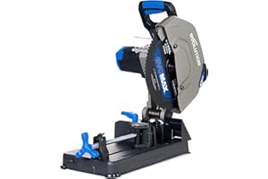 Evolution S14CPS 14" Heavy-Duty Metal Cutting Chop Saw | 3,500+ Cuts with EVOMAX14ST Blade | 14" Blade Compatible | Industrial Power Saw, Soft Start Motor, E-Brake, Precision Shadow Line Guide
