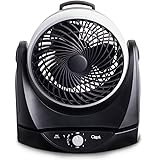 Ozeri Brezza II Dual Oscillating 10" High Velocity Desk Fan