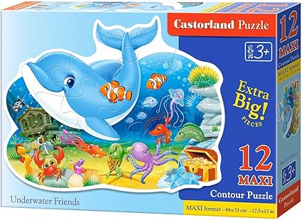 Castorland Underwater Friends Puzzle (12 Piece)