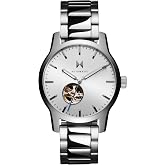 MVMT Classic II Men's Automatic Watch 3 Hand Stainless Steel Link Bracelet Everyday Sport Wear for Him 42mm
