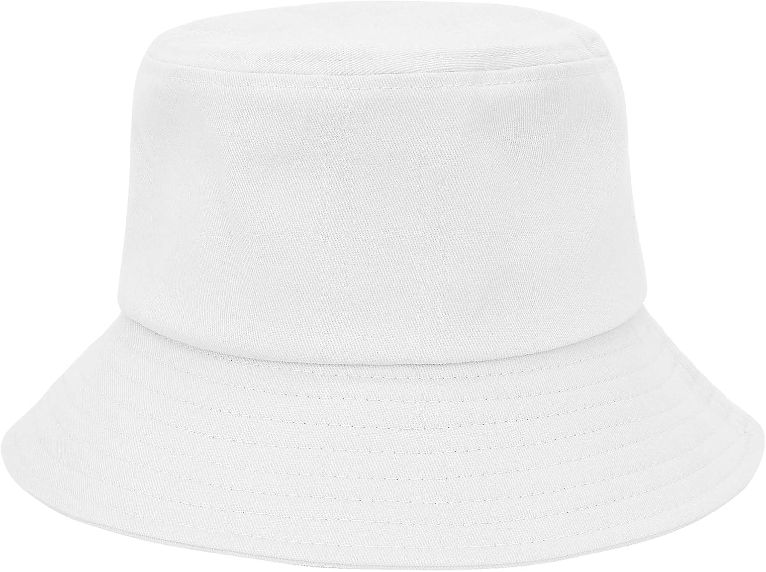Durio White Bucket Hat Bucket Hat for Women Teens Travel Summer Womens Bucket Hats Packable Beach Sun Hat A White at  Women’s Clothing store