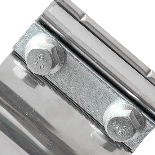 Exhaust Band Clamp 2-Pack 4 Inch Stainless Steel Butt Joint Band Clamps | T304 Exhaust Sleeve Couplers, 3-Month Warranty TB Brand Exhaust Clamps - Foto 8