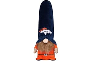 FOCO NFL Unisex-Adult NFL Team Logo Stuffed Figure 10" Plush Gnome
