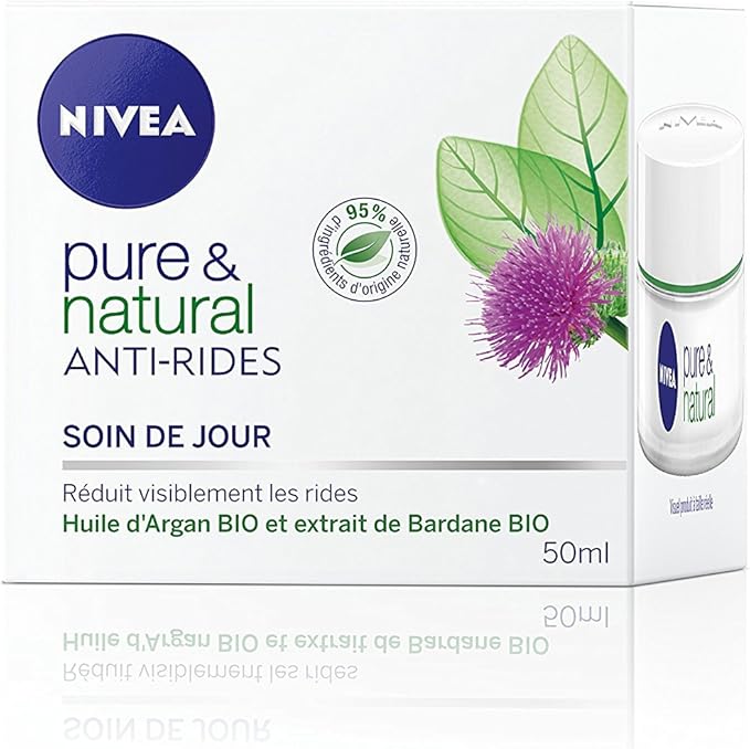 nivea pure natural day cream