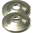 Westbrass R128-2-05 1/2 in. Copper Sure Grip Flange, Polished Nickel