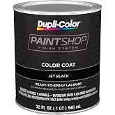 Dupli-Color Paint Shop Finish System, Jet Black, 1 Quart