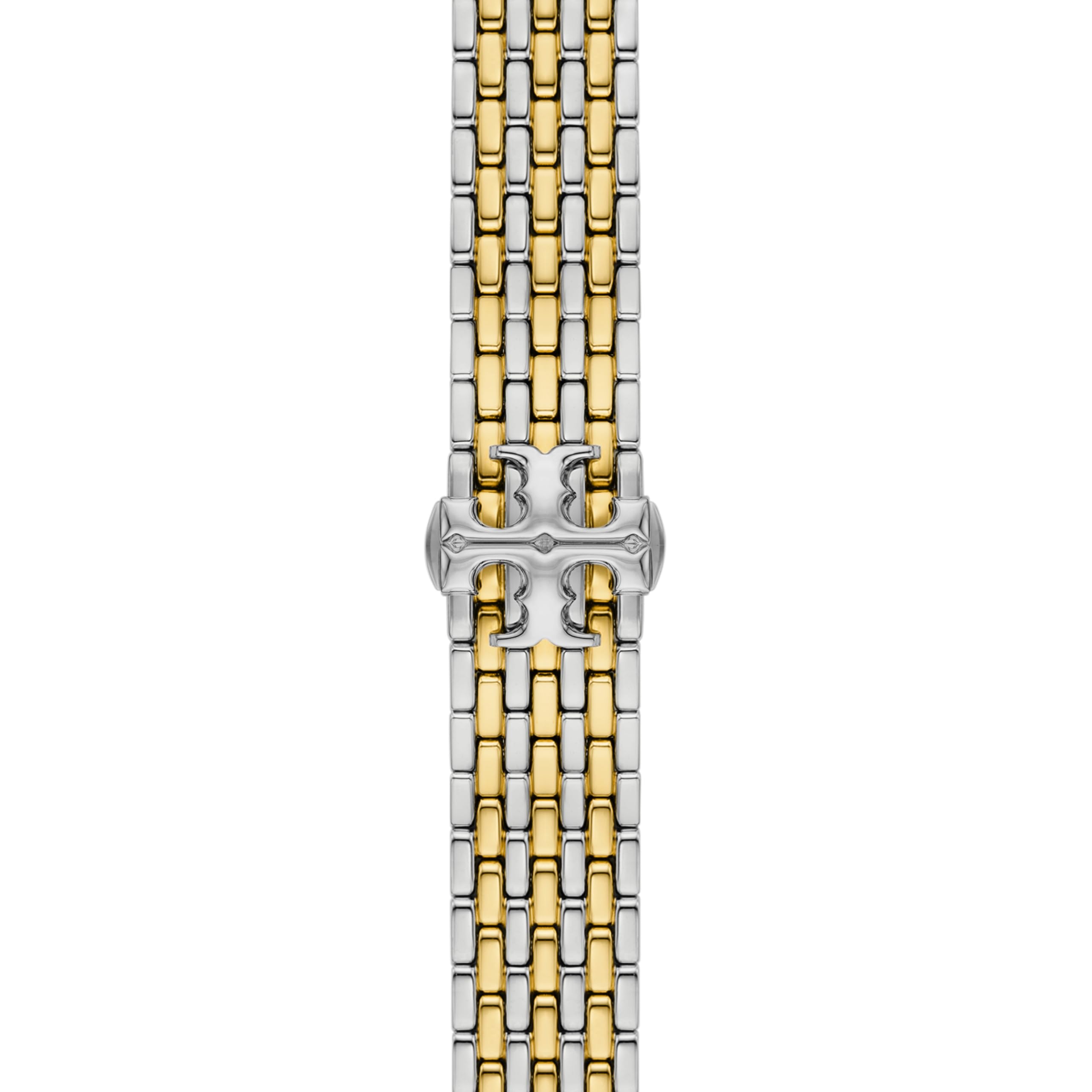 Tory Burch Women's Eleanor Designer Interchangeable Band for Apple Watch® Compatible with Series 1-9 or SE Apple Watch®