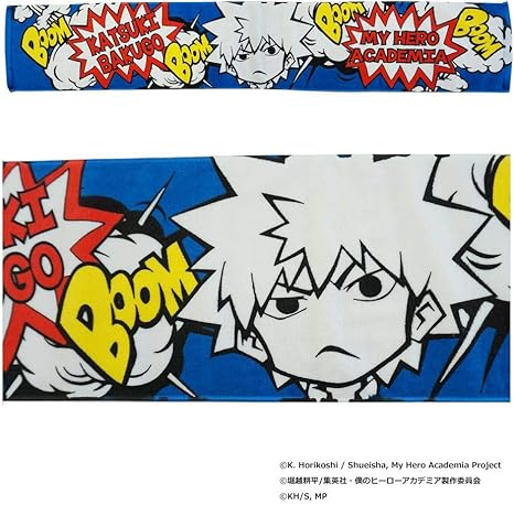 Amazon 僕のヒーローアカデミア マフラータオル 爆豪勝己 X713 8 032 アニメ 萌えグッズ 通販
