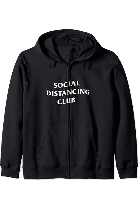 Social Distancing Club Pullover Hoodie 