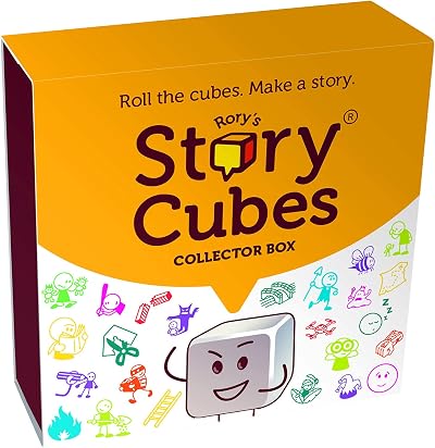 Asmodee Story Cubes Collector Box Dice Game 20+ Expansions 6+ 1+ Players