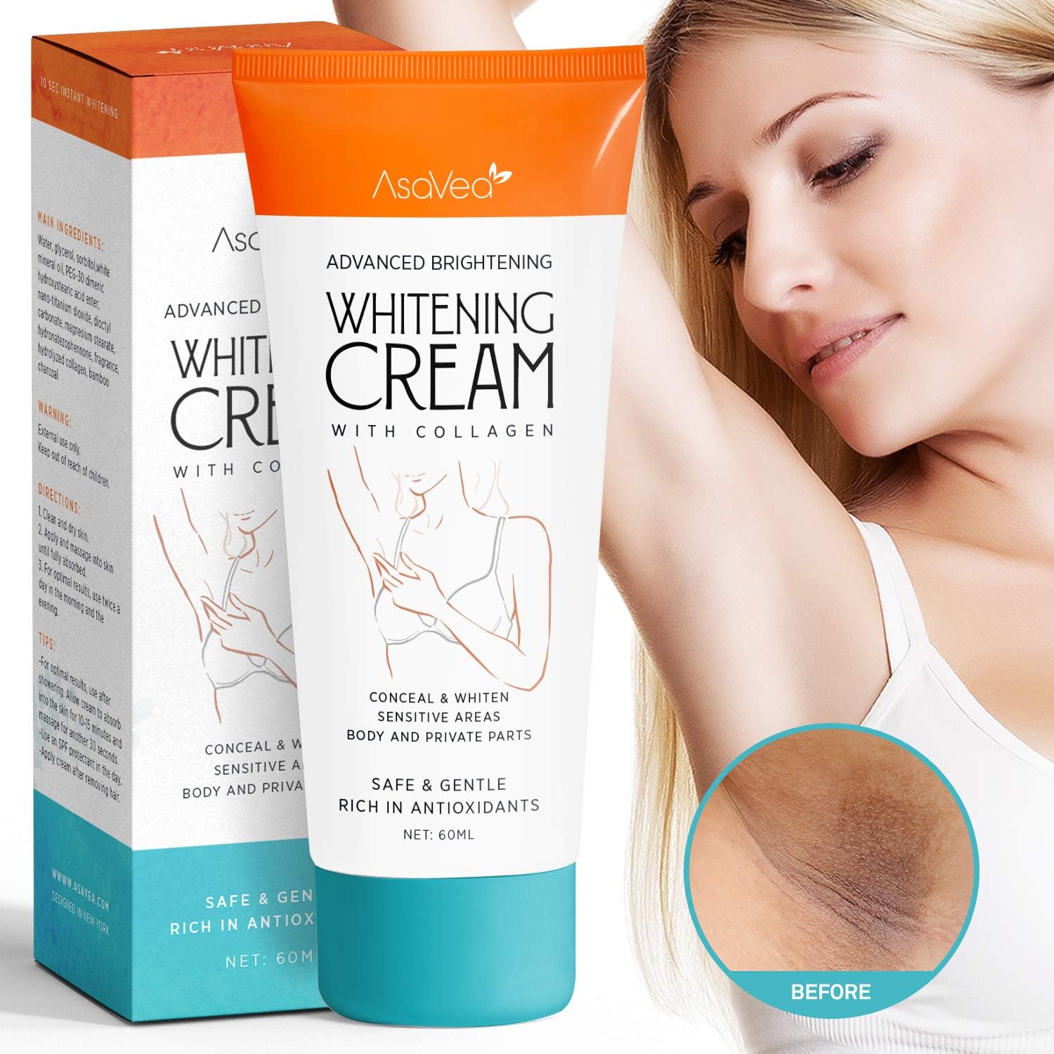best bleaching cream for underarms
