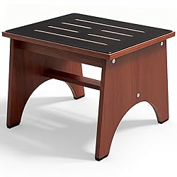 One Step Stool for Adults Seniors with Non-Slip