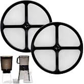 2 Pcs Reusable Coffee Filters for OXO Cold Brew Coffee Maker | Fine Mesh Traps Sediment, Retains Natural Oils For Smooth Flavor, Durable 304 Stainless Steel, Odor-Free, Long-Lasting