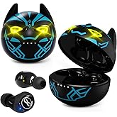 Wireless Earbuds, Long Playtime bluetooth headphones, Earbuds Wireless Bluetooth for Children, IPX5 Waterproof Earplug Headphones, True blue tooth earphones, Kids Ear buds for School/Home(Black)