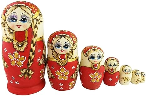 authentic matryoshka dolls