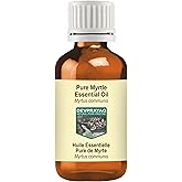 Devprayag Myrtle Essential Oil (Myrtus communis) Pure | Non-Sticky | Non-Greasy | Lightweight | Men & Women | All Skin Types | Steam Distilled 100ml (3.38 oz)