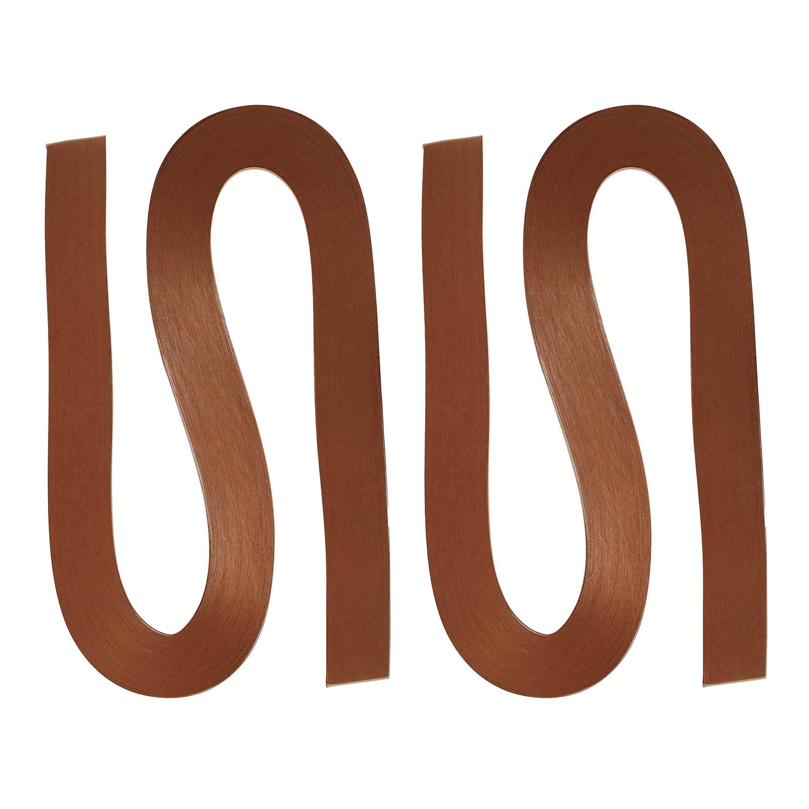 PATIKIL 240pcs Quilling Strips Paper 3mm(1/8") 54cm Origami Paper Quilling Strip for Art DIY Hand Craft Christmas, Dark Brown