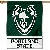 Portland State Vikings Wordmark Logo House Flag Banner